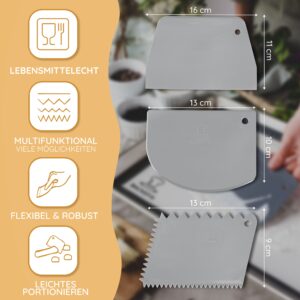 Teigkarte Schaber Set (3er) – Bild 5