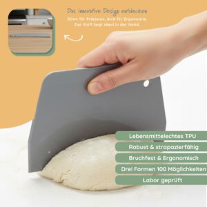 Teigkarte Schaber Set (3er) – Bild 9