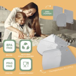 Teigkarte Schaber Set (3er) – Bild 10