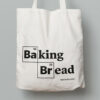 vergrößert Baumwolltasche Motiv Baking Bread