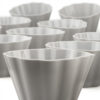 Silikon Muffincups 24 Stück grau – Bild 5