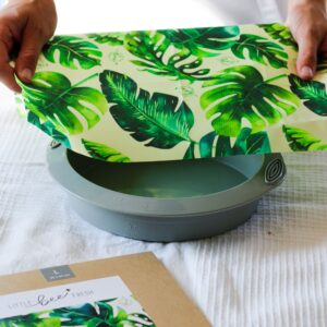 Wachstuch als Backform Deckel – Bild 5