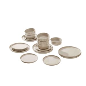 Magnetiks Geschirrset Soft Pebble (Kieselgrau)